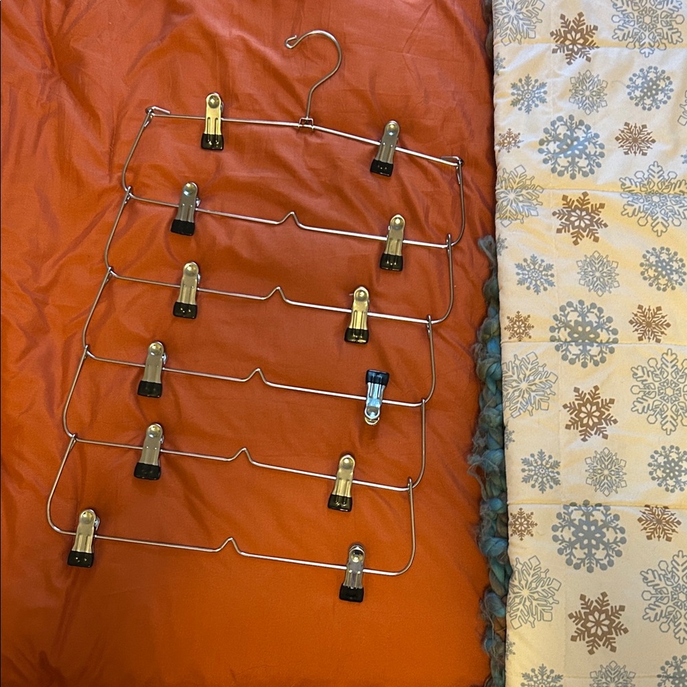 Multi-Tier Metal Pants Hanger